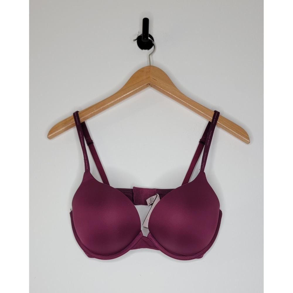 Victoria's Secret T-Shirt Push-Up Plunge Bra Women's Size 34D